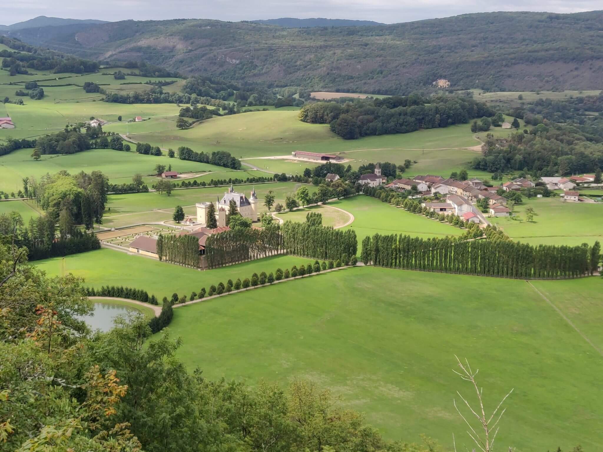 Photo du village de Cornod