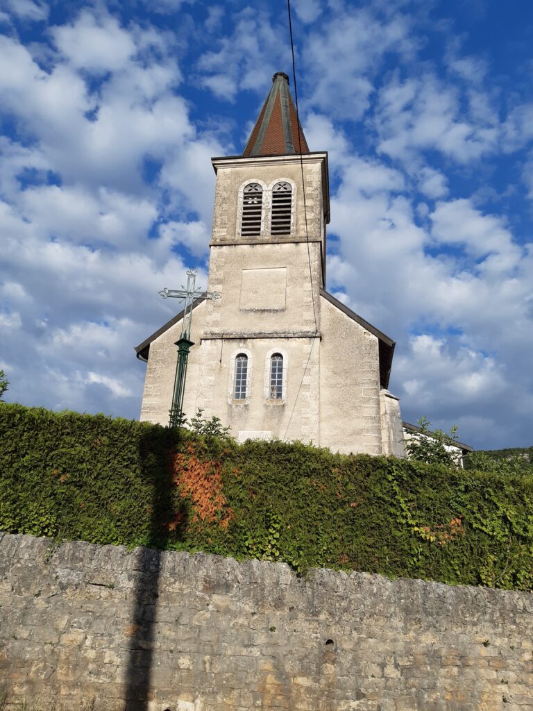 église de Cornod sans l horloge