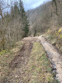 Illustration des travaux Chemin de l ‘Encheronne