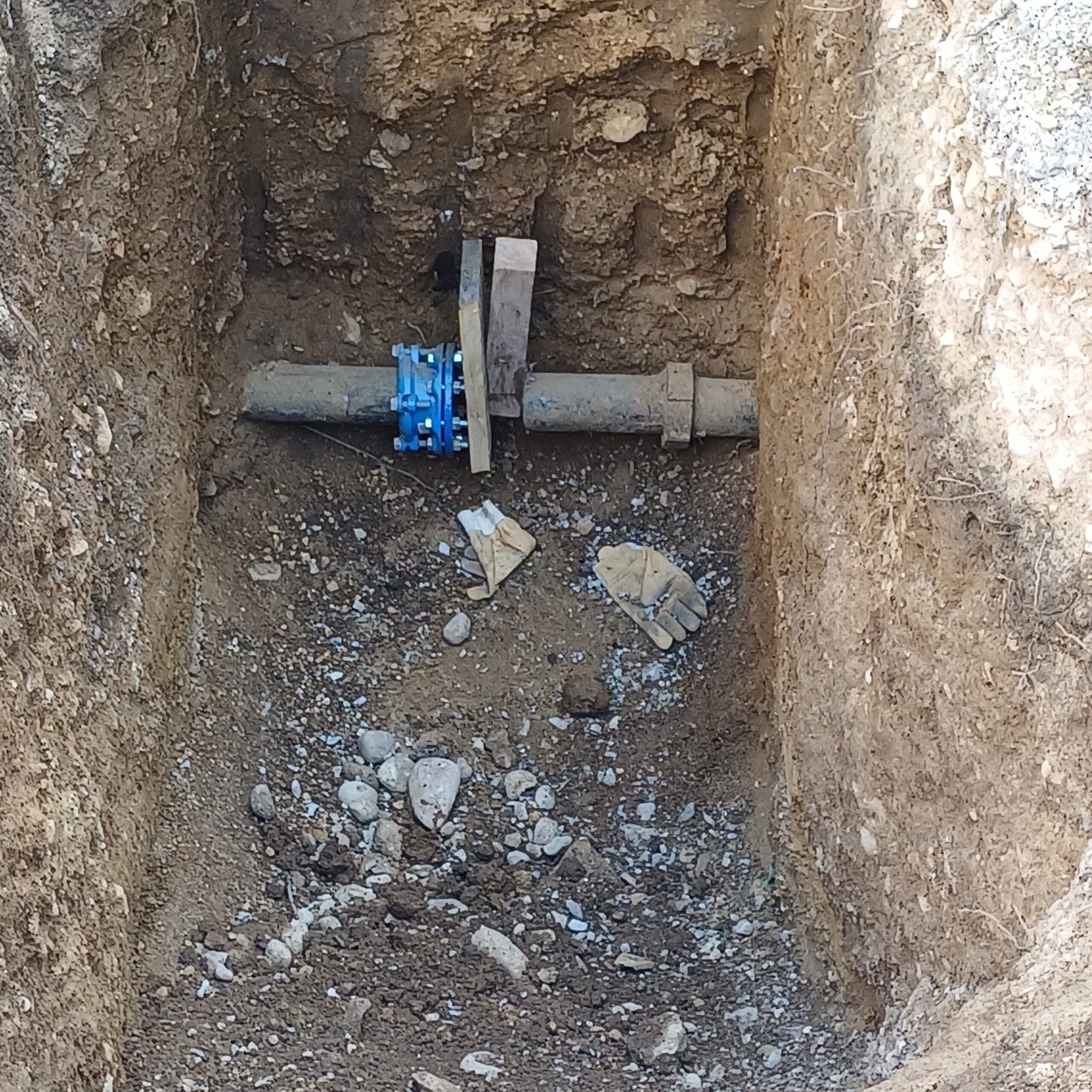 Remplacement canalisation eau