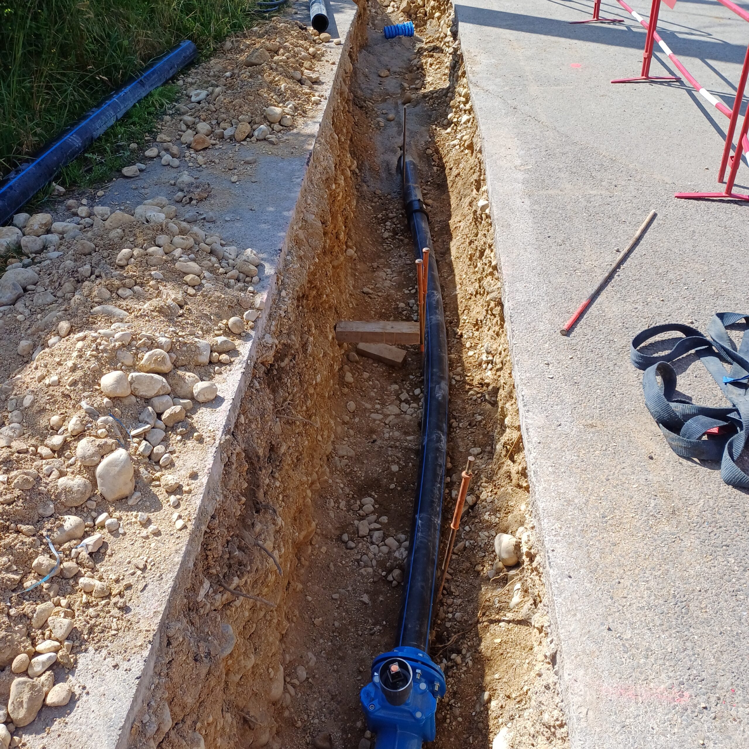 Remplacement canalisation eau